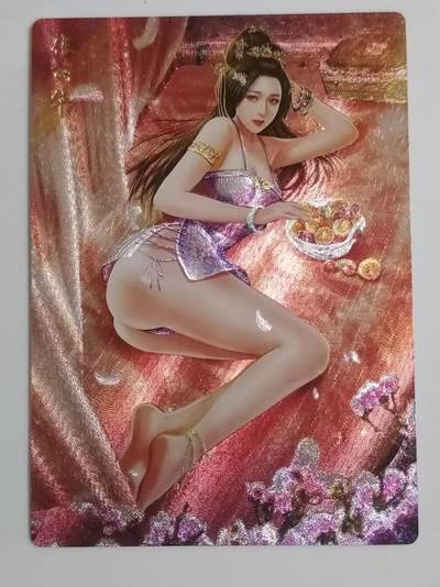 光影卡牌第四期，美女卡，五虎卡，签名卡，绝版卡，收拍品免费上拍 - 苍海承风风起隋唐，典藏卡张丽华，璇哥粗闪，绝版稀有