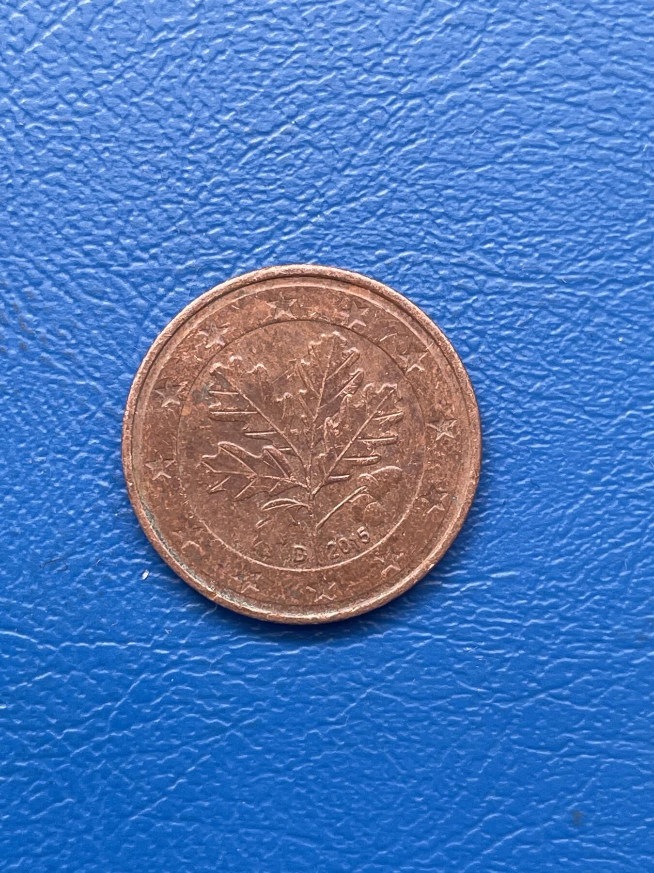 金银花邮币 世界各国硬币专场09 无佣金 5欧分