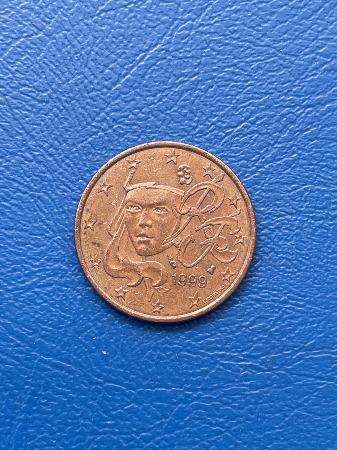 金银花邮币 世界各国硬币专场09 无佣金 5欧分