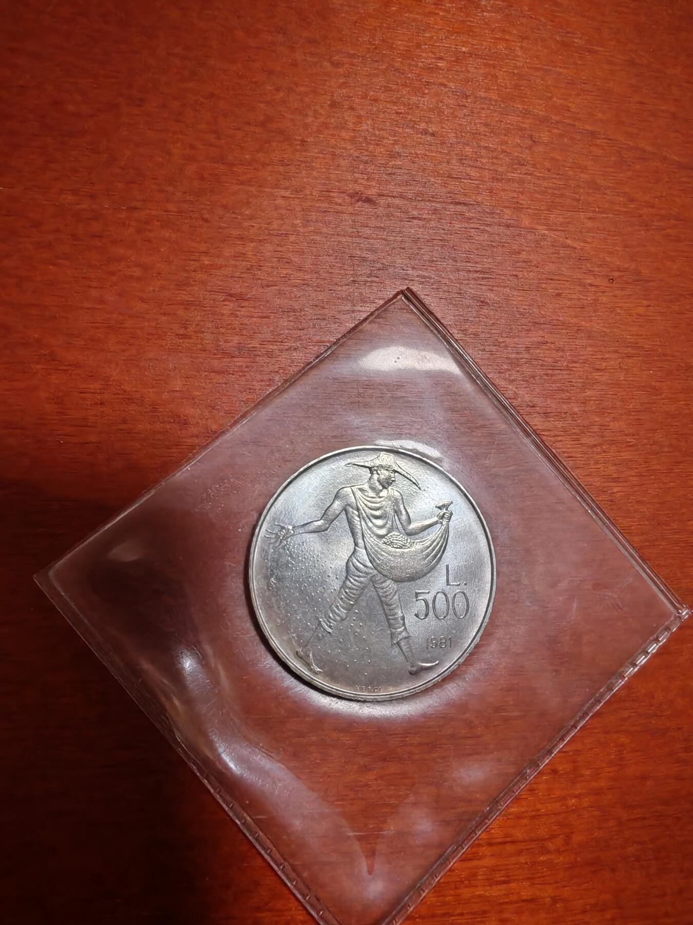 长老汇龙年精选第四十一场拍卖 1981圣马力诺500里拉银币