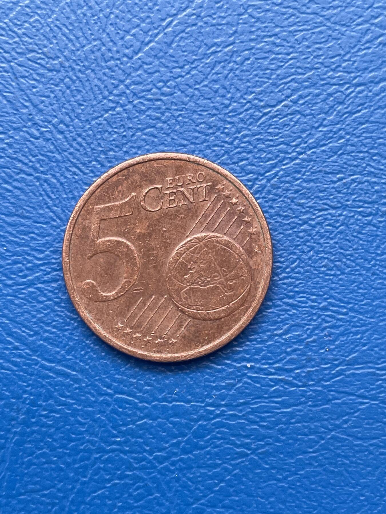 金银花邮币 世界各国硬币专场09 无佣金 5欧分