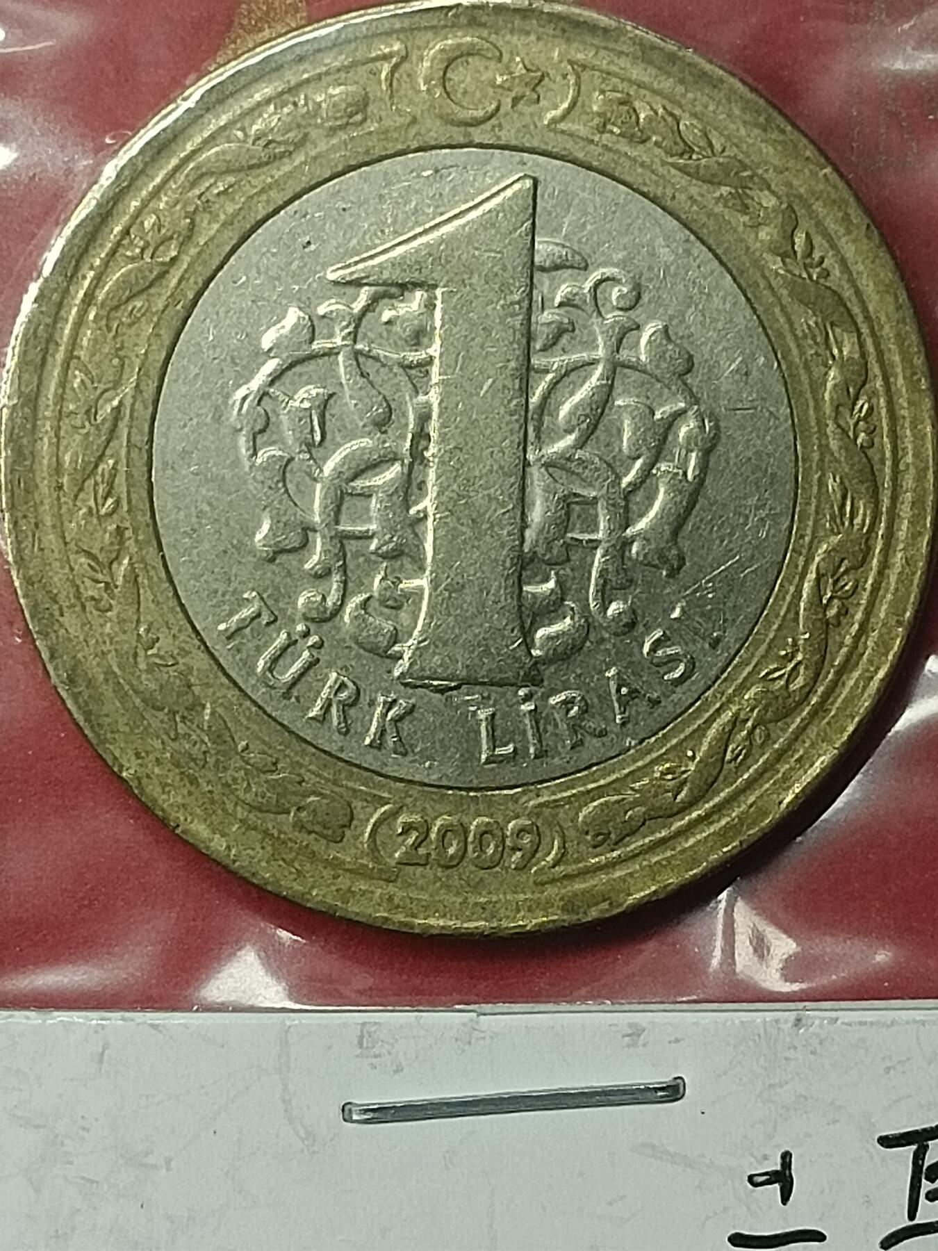吉祥压岁钱外国硬币第49场 土耳其硬币2009
