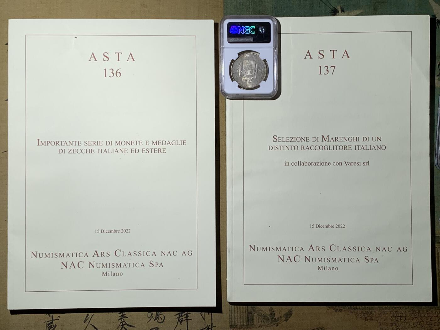 《竞宝斋》第345场 周日，周一，2场连拍 （全场包邮） ASTA拍卖目录两本 大开本 1.2公斤 精美全彩页 包邮