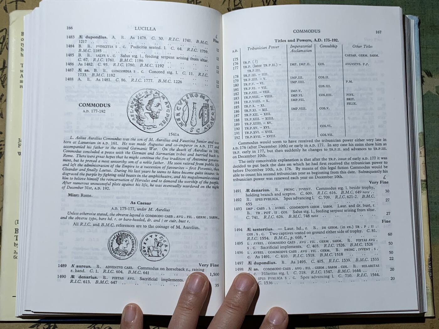 《竞宝斋》第345场 周日，周一，2场连拍 （全场包邮） 罗马钱币及其价值，Seaby出版的经典古罗马钱币目录，David R.sear巨著