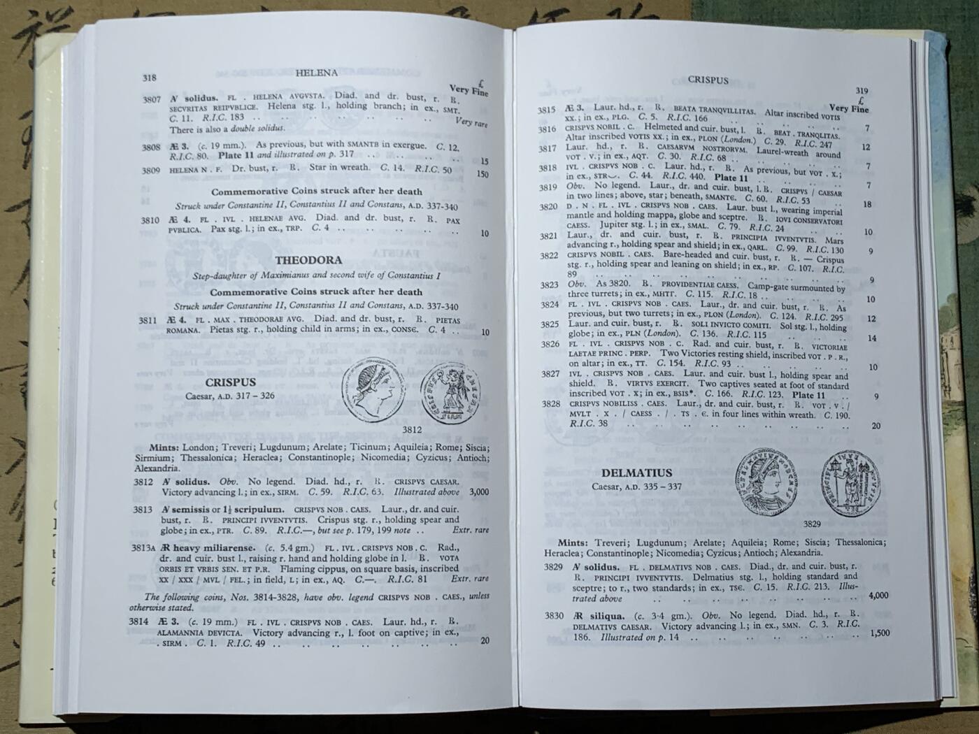 《竞宝斋》第345场 周日，周一，2场连拍 （全场包邮） 罗马钱币及其价值，Seaby出版的经典古罗马钱币目录，David R.sear巨著