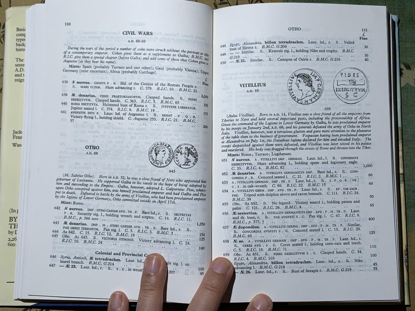《竞宝斋》第345场 周日，周一，2场连拍 （全场包邮） 罗马钱币及其价值，Seaby出版的经典古罗马钱币目录，David R.sear巨著