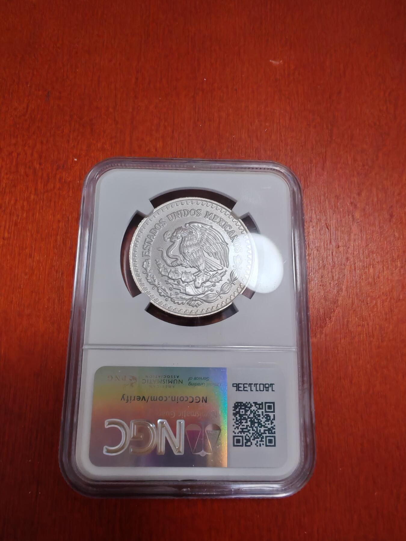 长老汇龙年精选第四十二场拍卖 2016墨西哥胜利女神1/2盎司银币，NGC MS68
