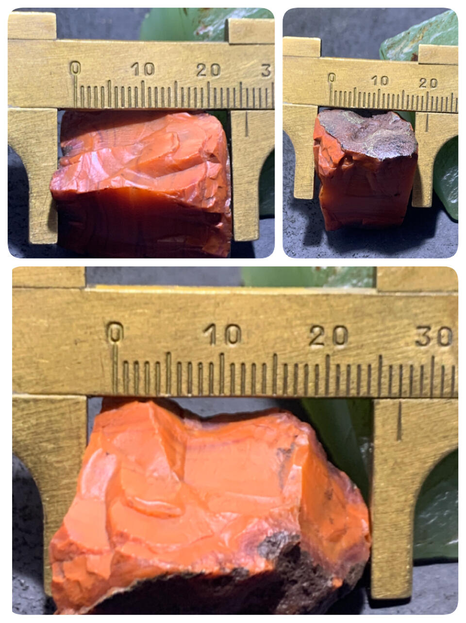 精美铁皮柿子红开窗料南红玛瑙原石一颗，，