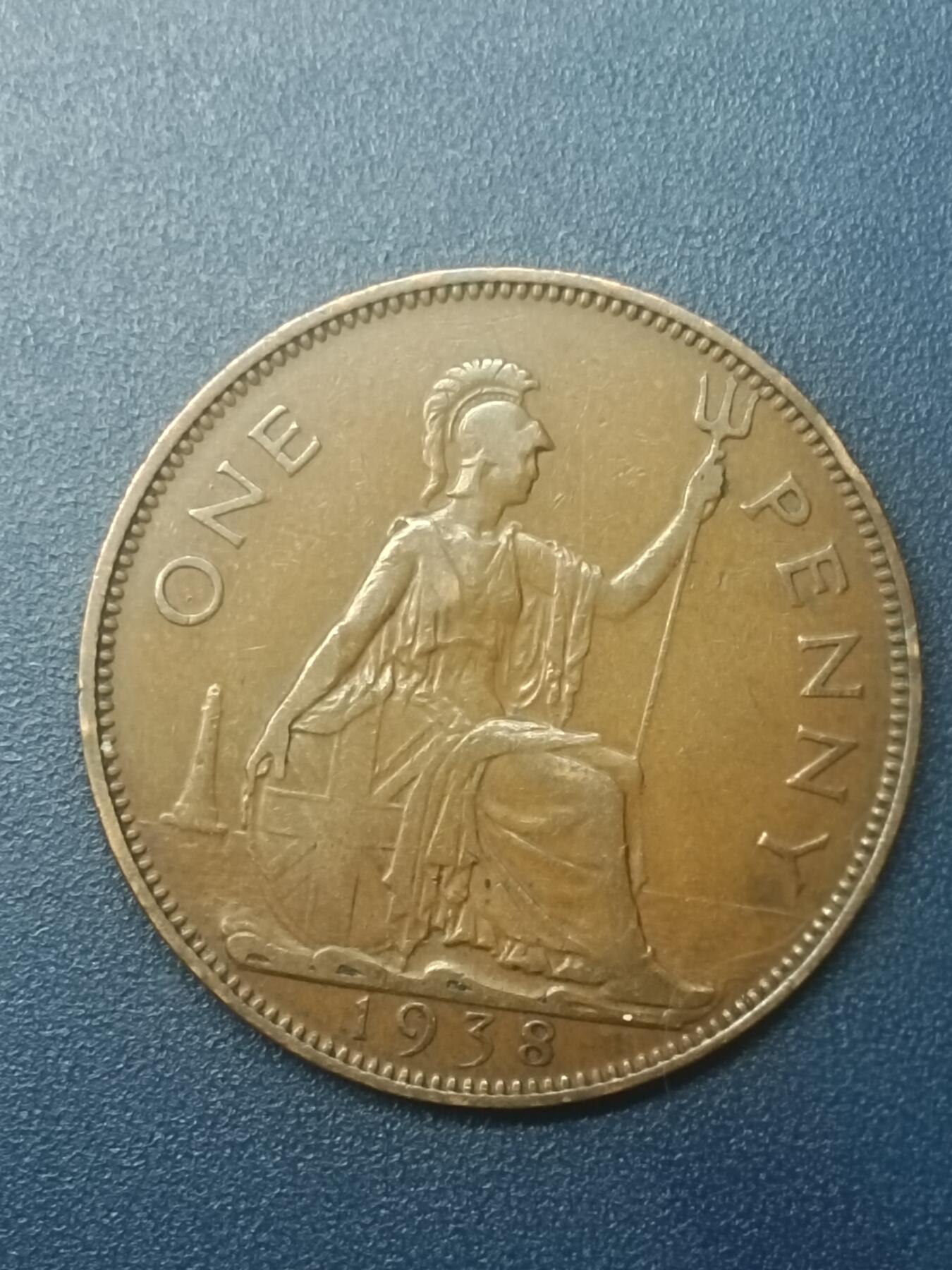 吉祥压岁钱外国硬币第51场 英国硬币1938