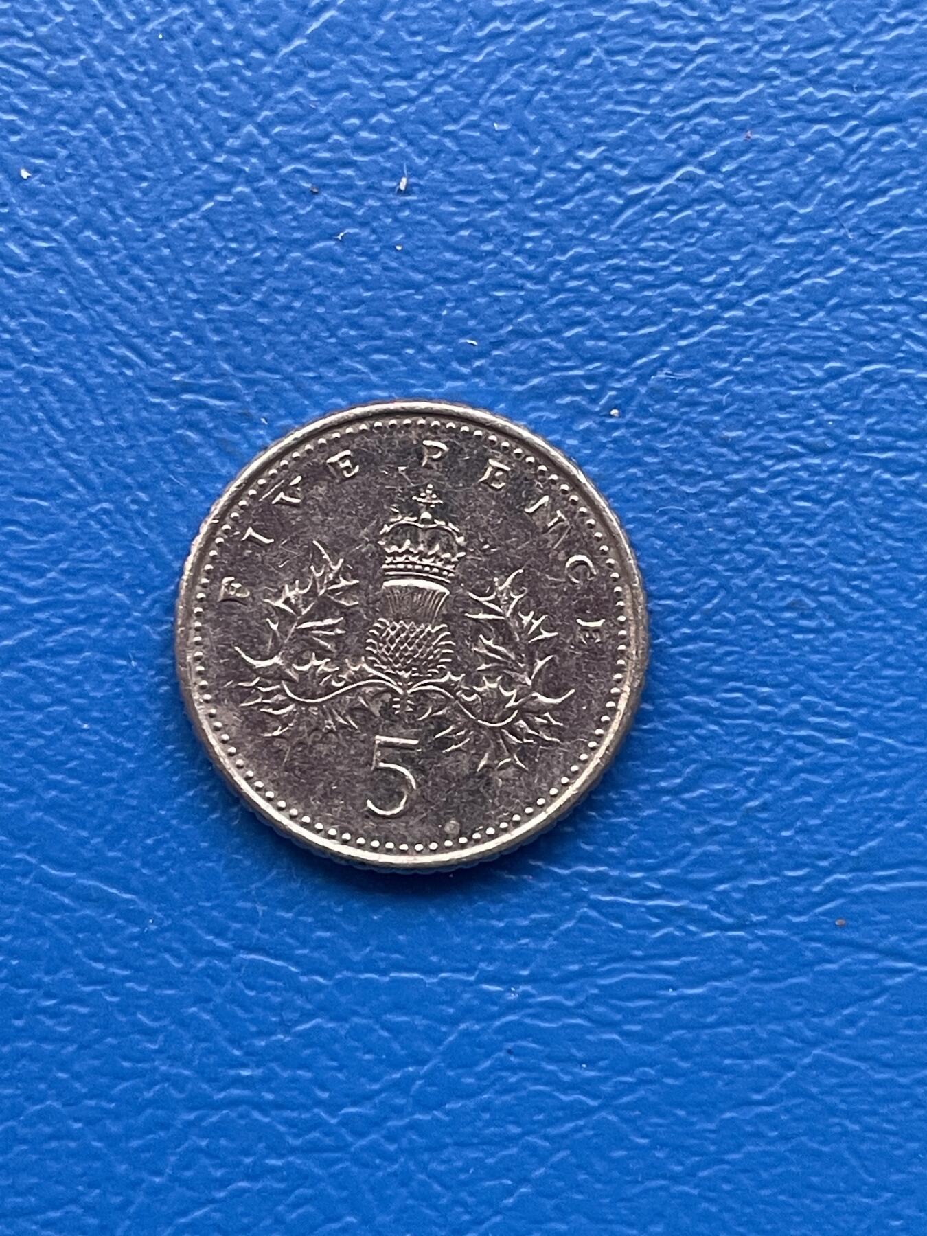 金银花邮币 世界各国硬币专场10 无佣金 5便士