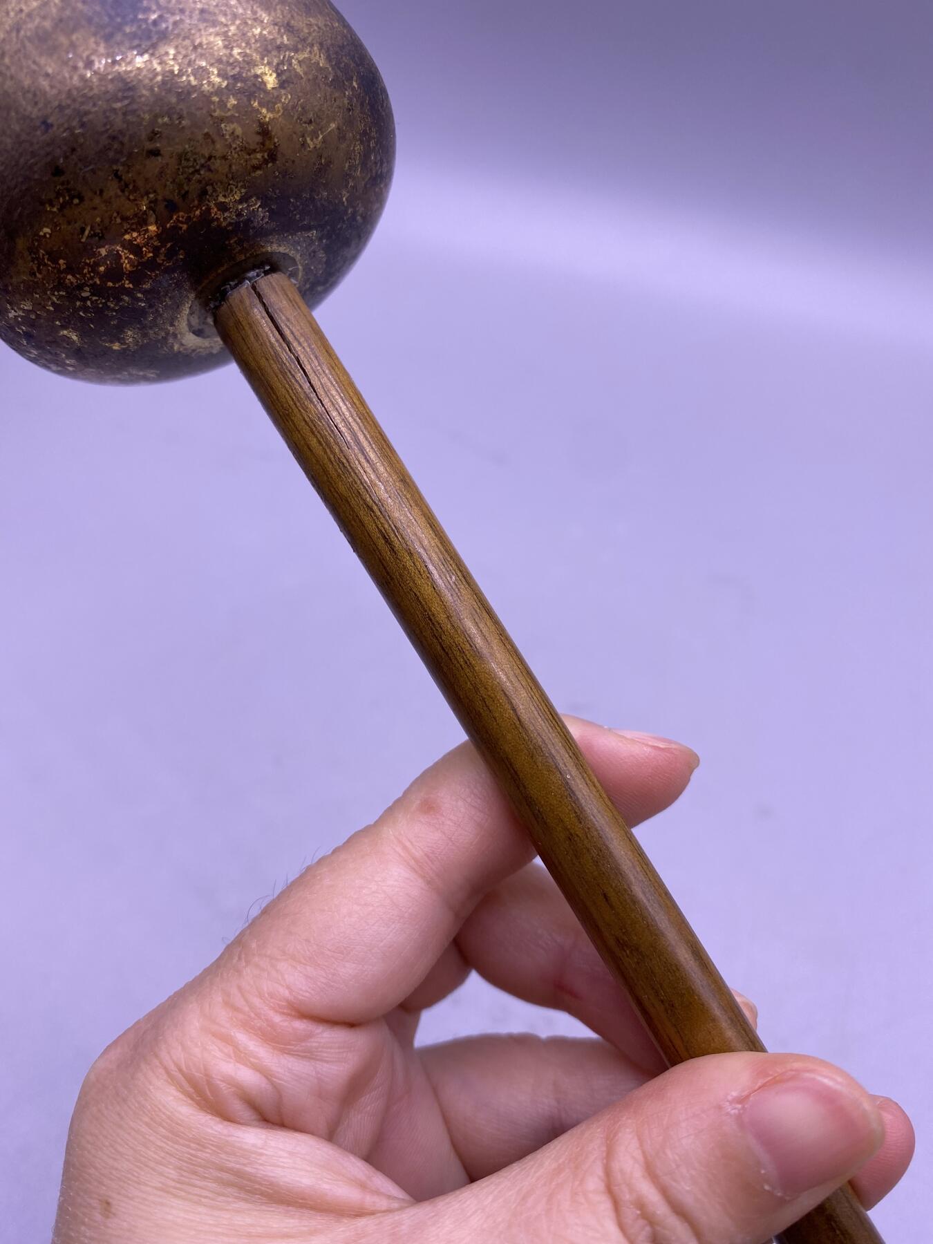 道教法铃，尺寸30.5厘米，声音清脆，品相如图，168包快递