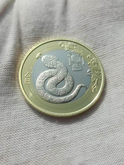 2025年蛇年纪念币一枚送小圆盒 - 2025年蛇年纪念币一枚送小圆盒
