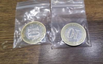 零零发蛇币和外国硬币专场不暂存 无佣金 - 蛇币两枚