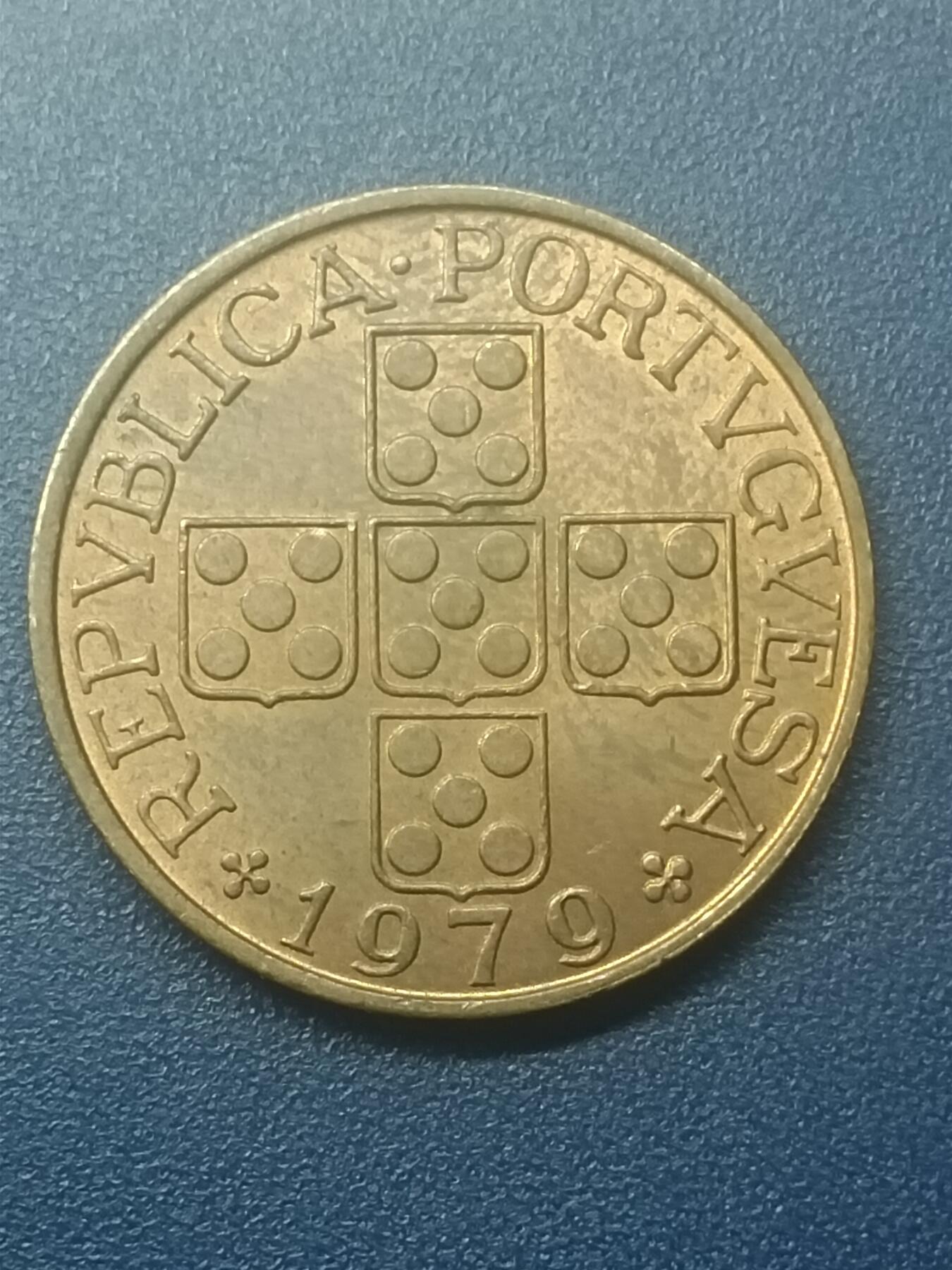 吉祥压岁钱外国硬币第51场 葡萄牙硬币1979