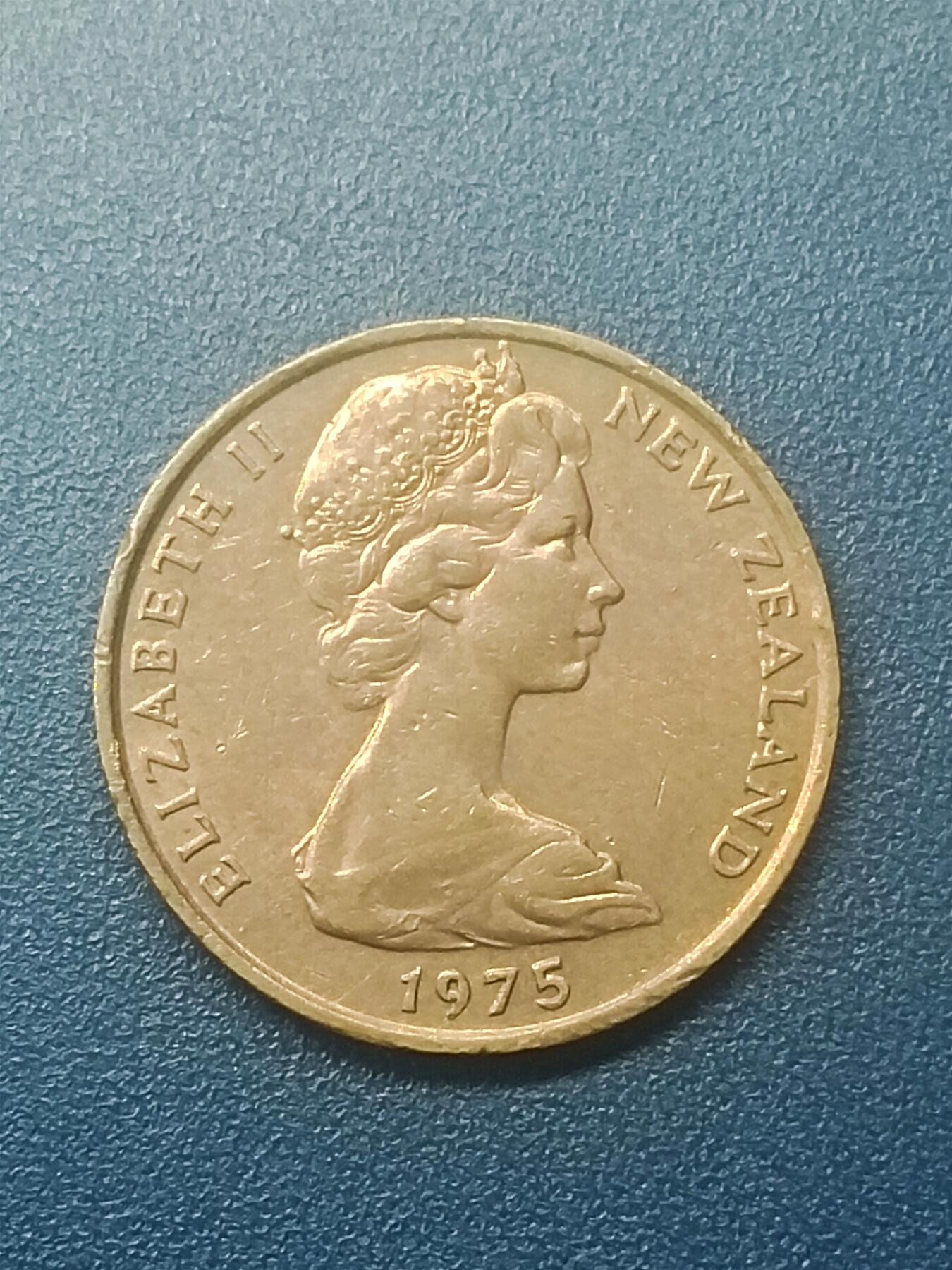 吉祥压岁钱外国硬币第51场 新西兰硬币1975