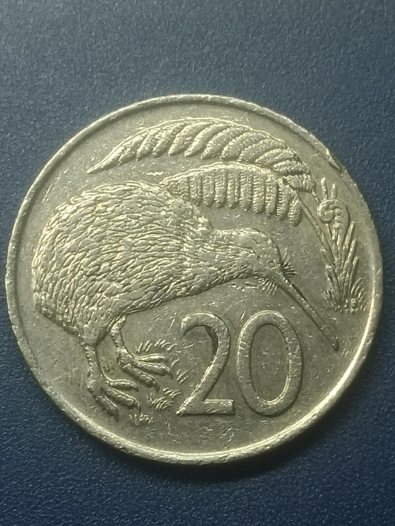 吉祥压岁钱外国硬币第51场 新西兰硬币1977