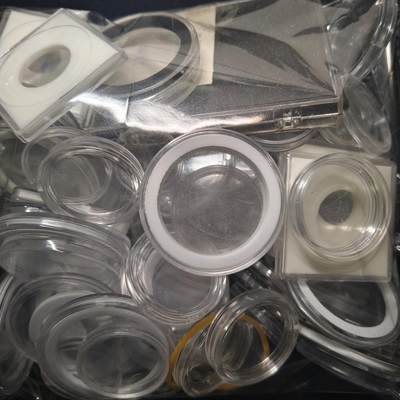 【全场包邮】纯粹捡漏拍448场 - 【收藏工具】各类尺寸圆盒+方盒约80个左右一包（大中盒多数，随机发送）
