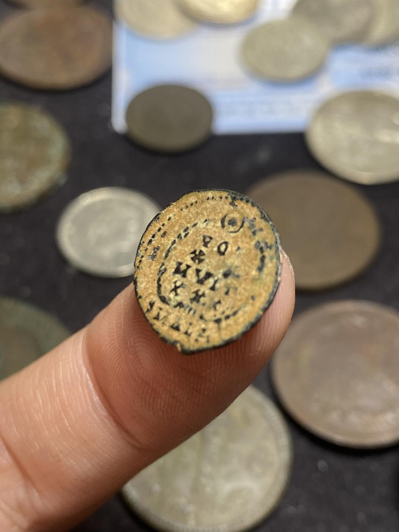南宋泉阁俄币 外币 国币 专场第三期 古罗马 公元350-361 君士坦丁提乌斯二世小铜币 誓愿币 奥古斯都版