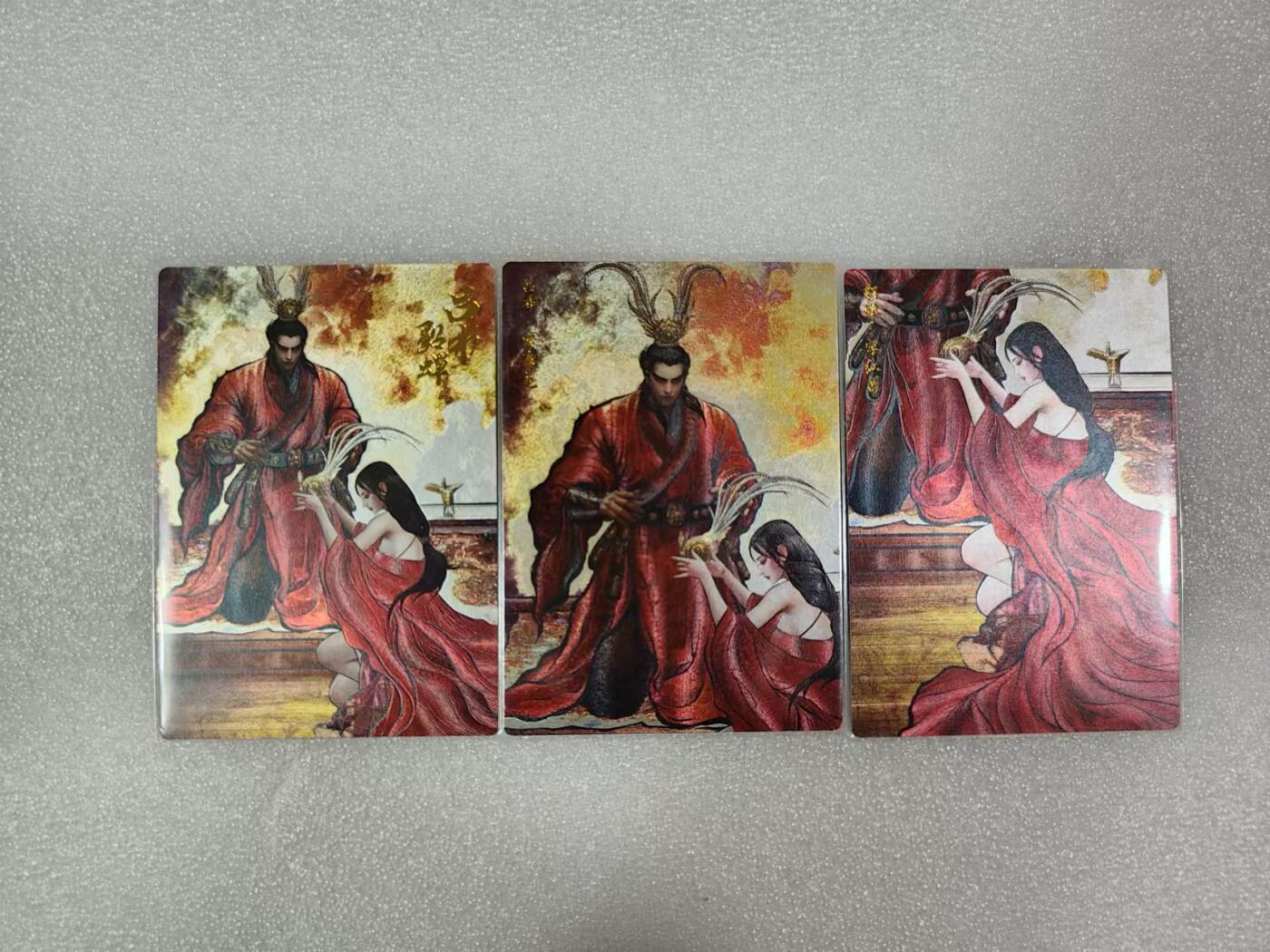 夜之极第一期（每周六晚10点截拍，进群有福利，欢迎送拍） 卡德曼 武韵红颜礼盒 张建东 吕布，貂蝉 粗闪3张