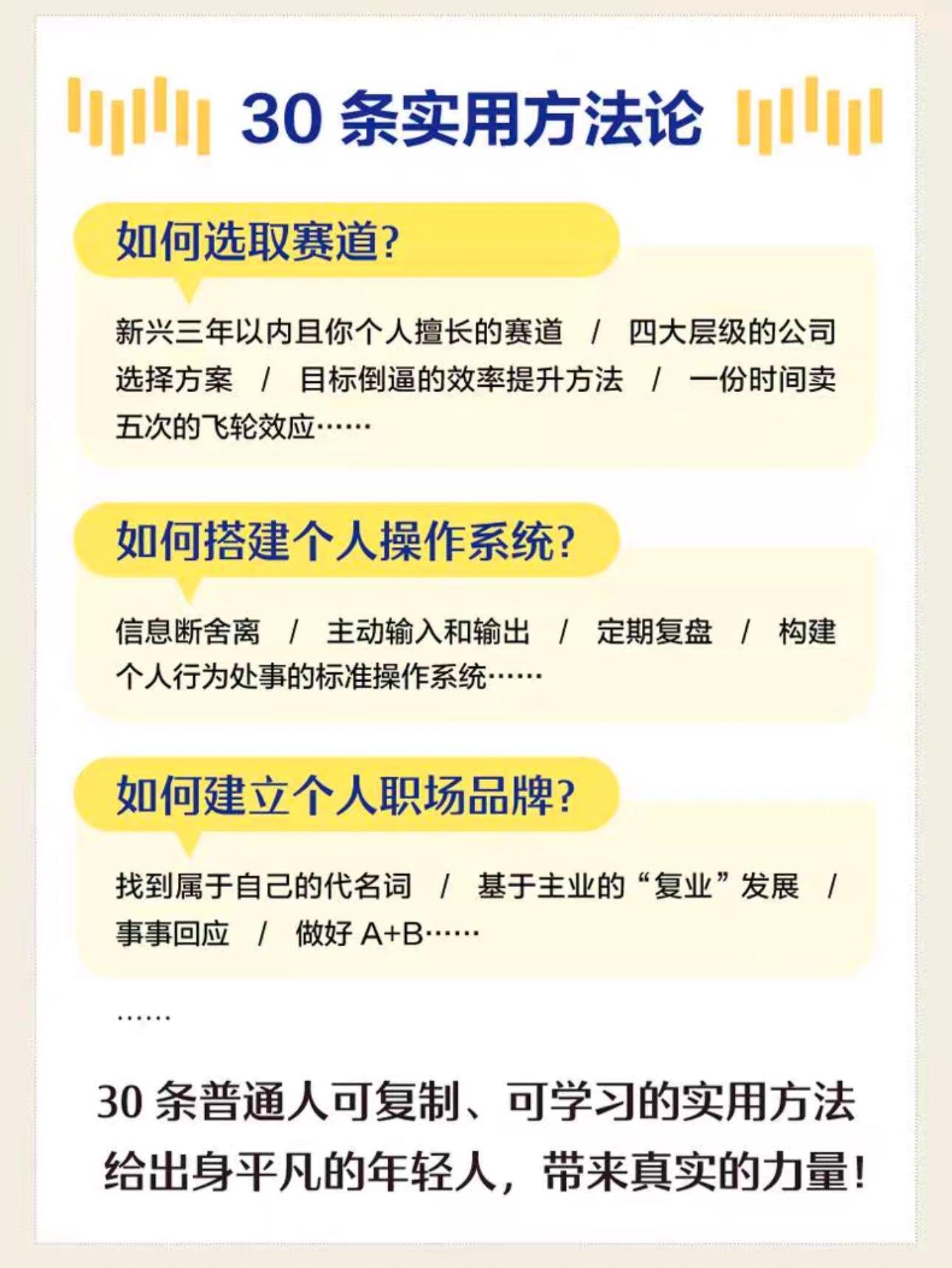 零元拍：吕白 亲笔签名著书《10倍速成长》