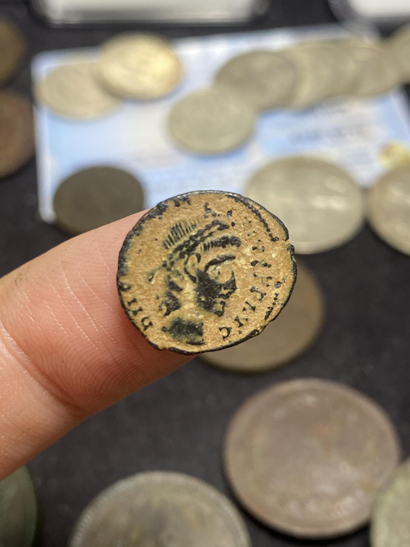 南宋泉阁俄币 外币 国币 专场第三期 古罗马 公元350-361 君士坦丁提乌斯二世小铜币 誓愿币 奥古斯都版