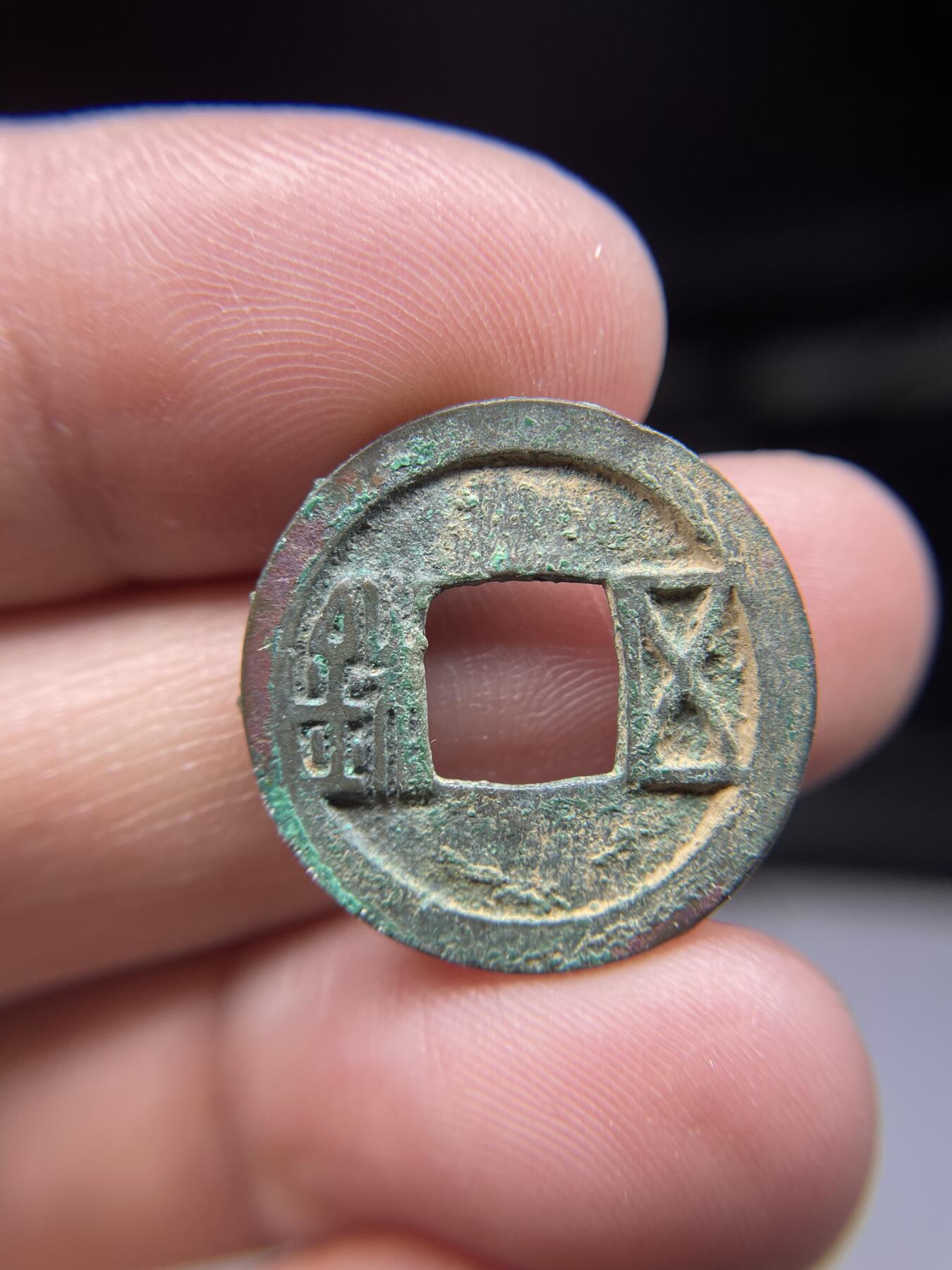 每日一拍，2025年集古藏今外币拍卖第一期-第1场—（总第191拍），本期古钱币全场包真，拍卖名称未备注的均无补裂翘等缺陷，可以寄存60天，满160元包邮。 隋五铢，尺寸22.9*1.1