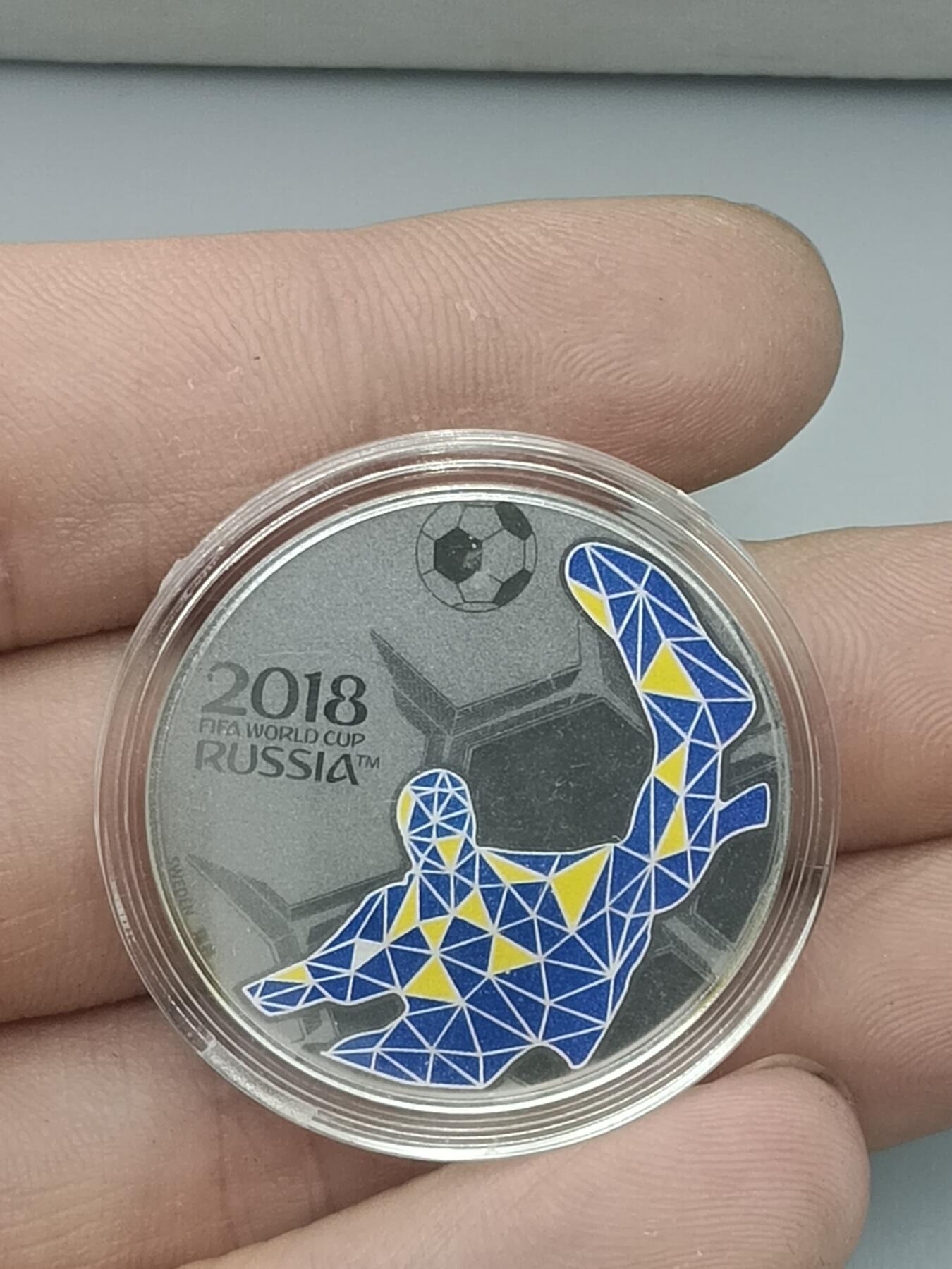 十九期拍卖 2018世界杯纪念银章(重1g)
