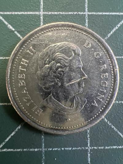 第809期  硬币专场 （无押金，捡漏，全场50包邮，偏远地区除外，接收代拍业务，本店十天发一次货） 加拿大25分  老年  2004年