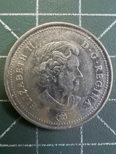 第809期  硬币专场 （无押金，捡漏，全场50包邮，偏远地区除外，接收代拍业务，本店十天发一次货） 加拿大25分  老年  2007年