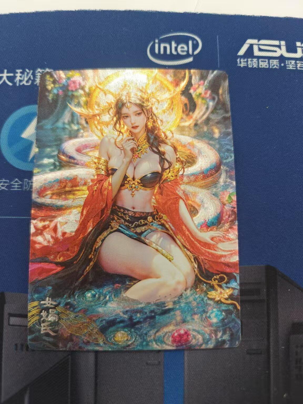 夜之极第一期（每周六晚10点截拍，进群有福利，欢迎送拍） 奇点卡牌 女娲 粗闪