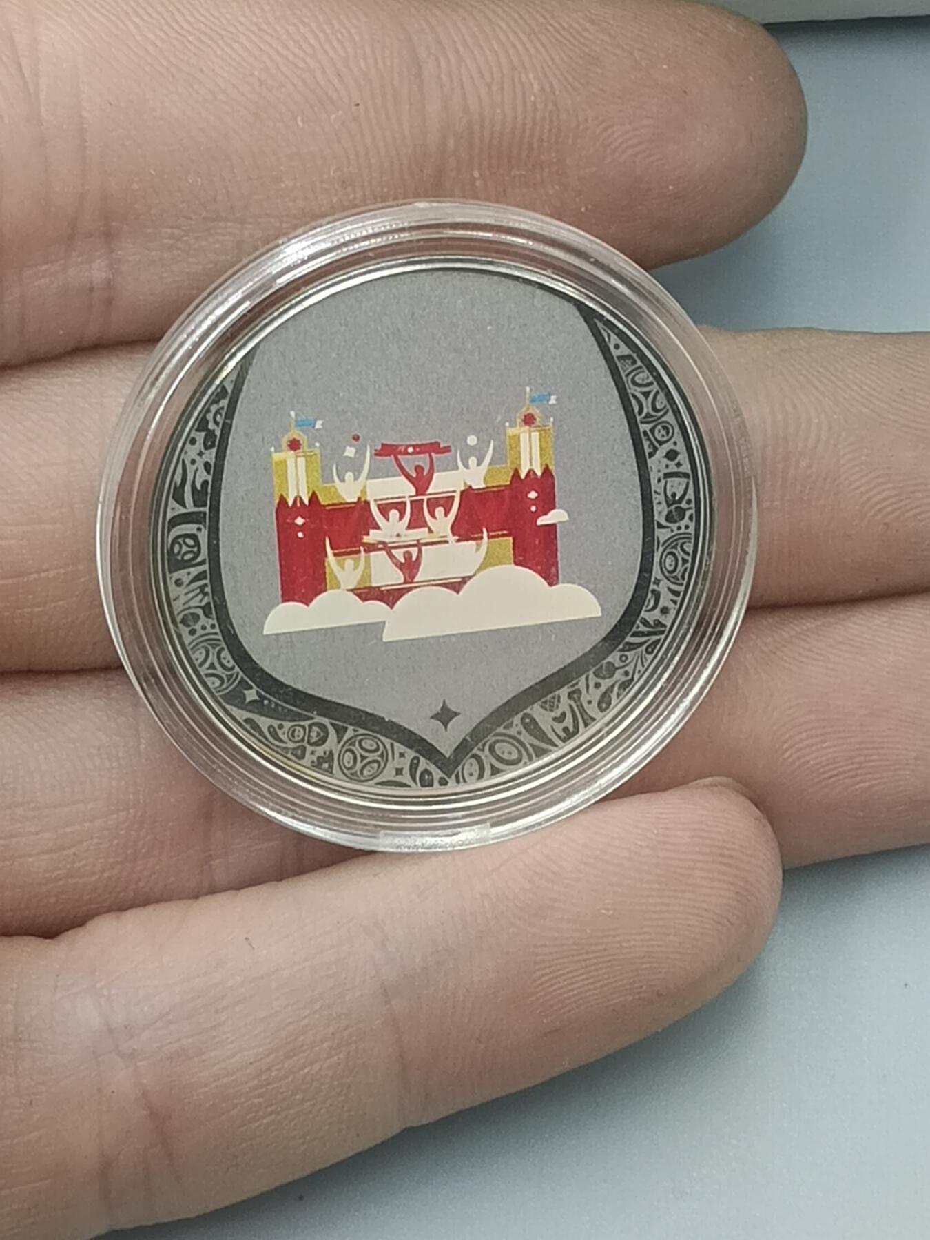 十九期拍卖 2018世界杯纪念银章(重1g)