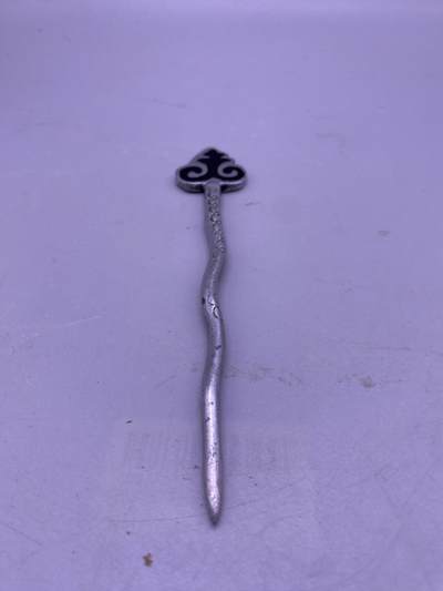 老发簪，尺寸16.3厘米，铅锡材质，品相如图，188包快递 - 老发簪，尺寸16.3厘米，铅锡材质，品相如图，188包快递