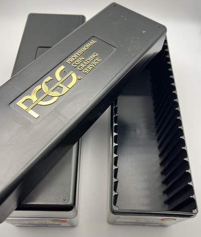 S&S Numismatic世界钱币-拍卖 第120期  - 2个一起-PCGS原厂收纳盒（送评回来的盒子几乎未使用）