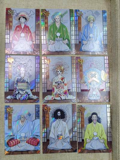 PCAI钱币10-169钱币 证章 卡专场 - 海贼王  9张