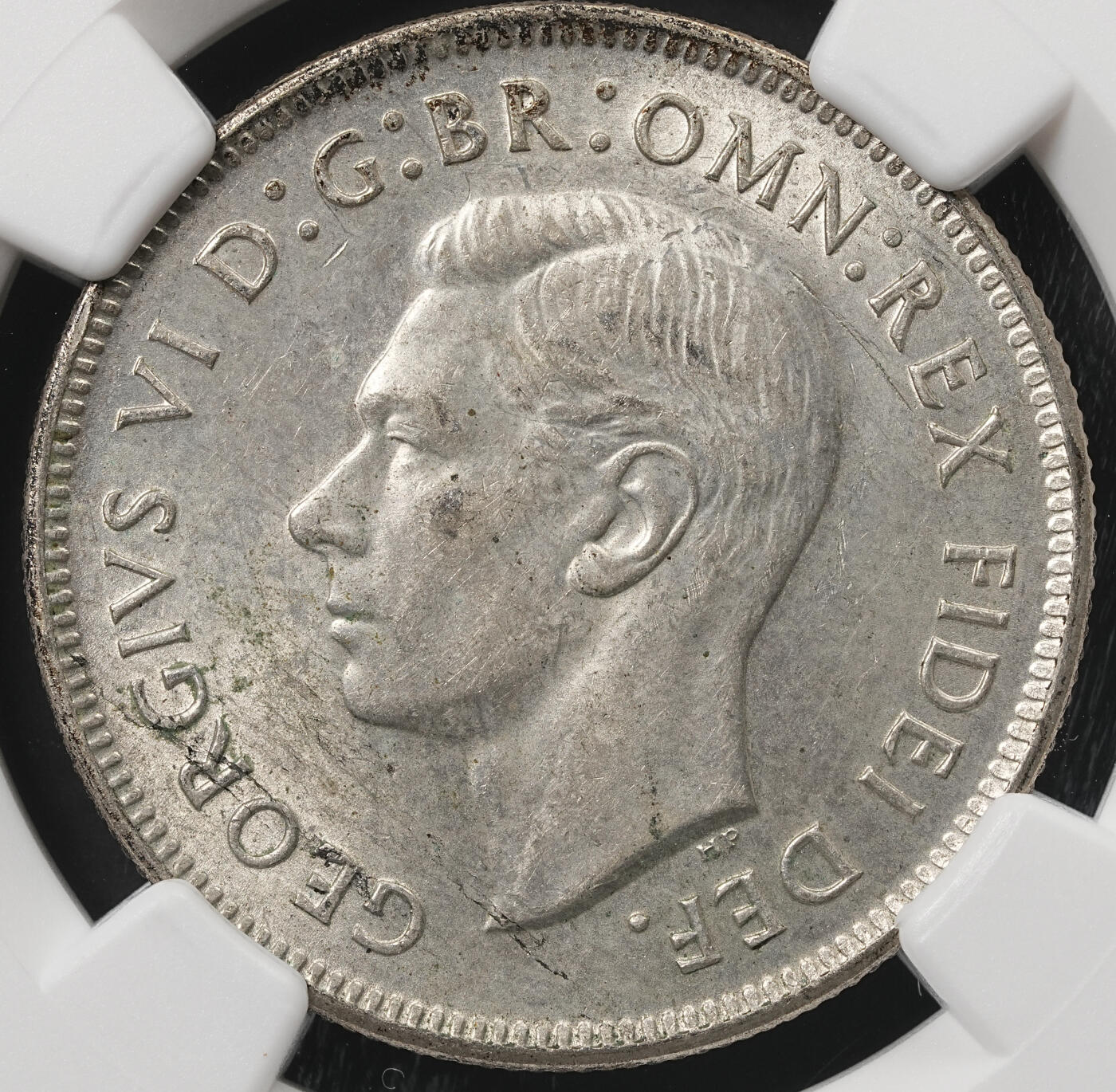 修遠堂世界钱币第五十四期 全场包邮 NGC MS63 1951年澳大利亚联邦50周年纪念1弗罗林银币
