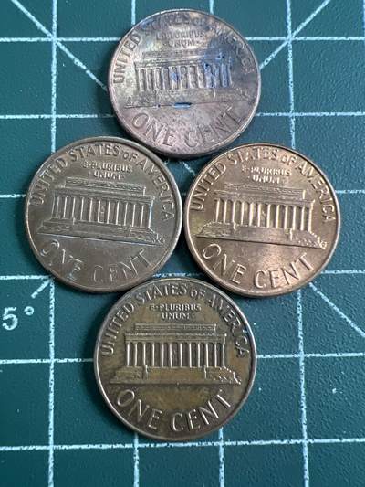 第809期  硬币专场 （无押金，捡漏，全场50包邮，偏远地区除外，接收代拍业务，本店十天发一次货） 一美分  4枚