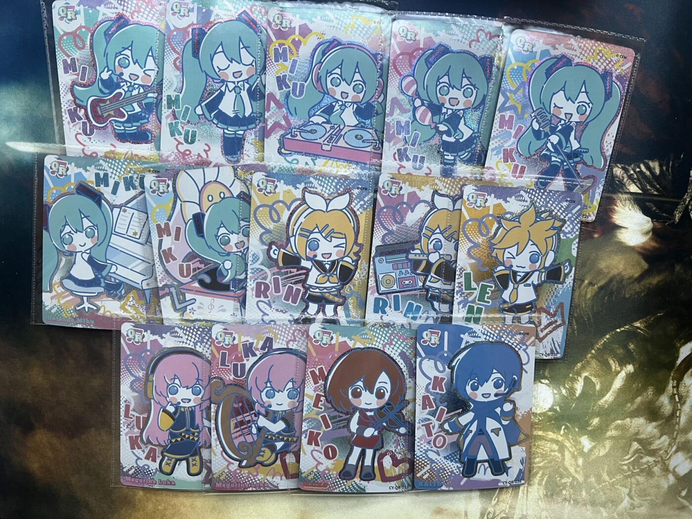 【随心卡拍】综合场 卡牌拍卖【第28期】 卡游 初音 Q版 10张+