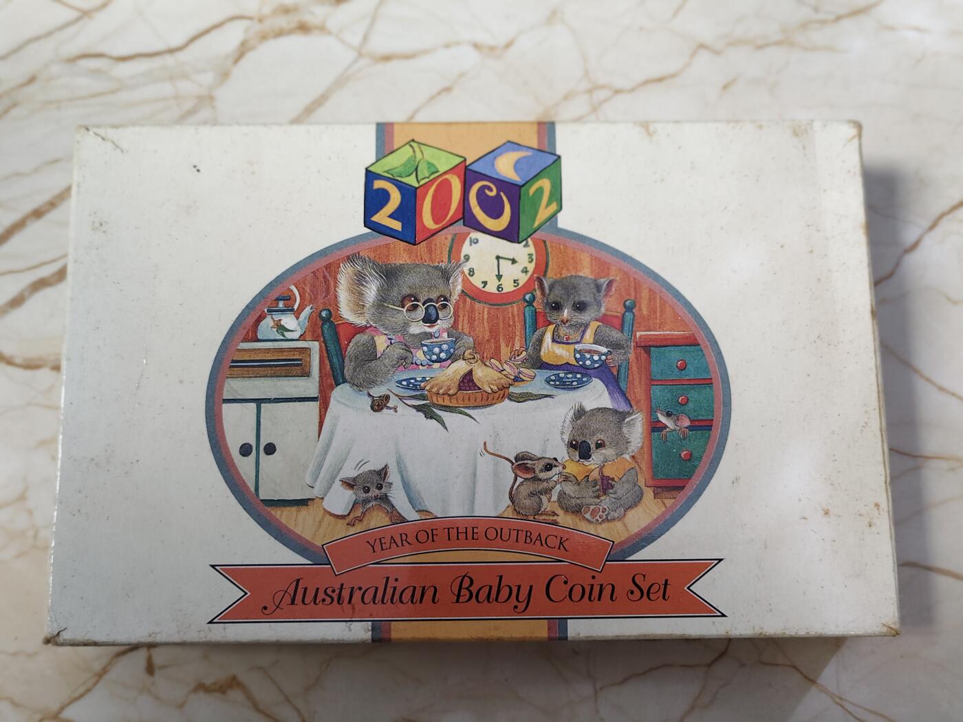第192期拍卖 澳大利亚2002年婴儿6枚套装外加一枚纪念章精制套币