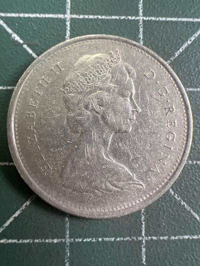 第809期  硬币专场 （无押金，捡漏，全场50包邮，偏远地区除外，接收代拍业务，本店十天发一次货） 加拿大25分  青年   1975年