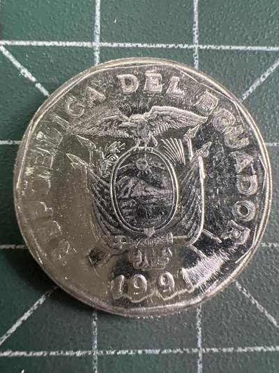 第809期  硬币专场 （无押金，捡漏，全场50包邮，偏远地区除外，接收代拍业务，本店十天发一次货） 厄瓜多尔10苏克雷