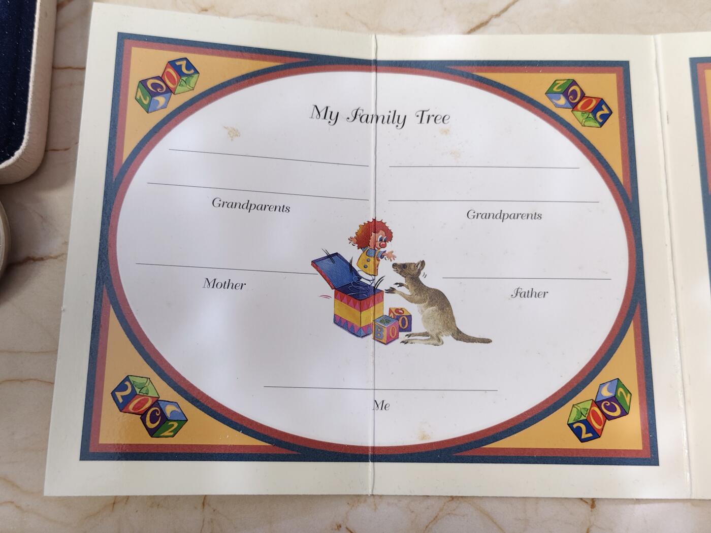 第192期拍卖 澳大利亚2002年婴儿6枚套装外加一枚纪念章精制套币