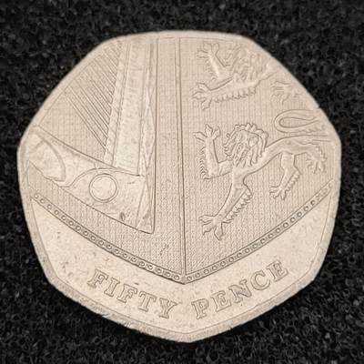 猩哥外币小铺➨【第76场】 - 50便士