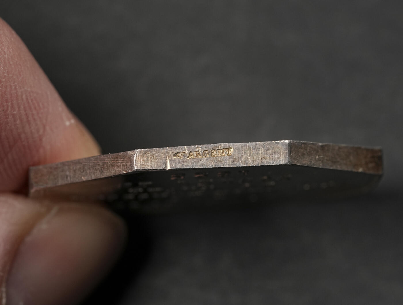 修遠堂世界钱币第五十四期 全场包邮 1847年法国八角银币章 15g