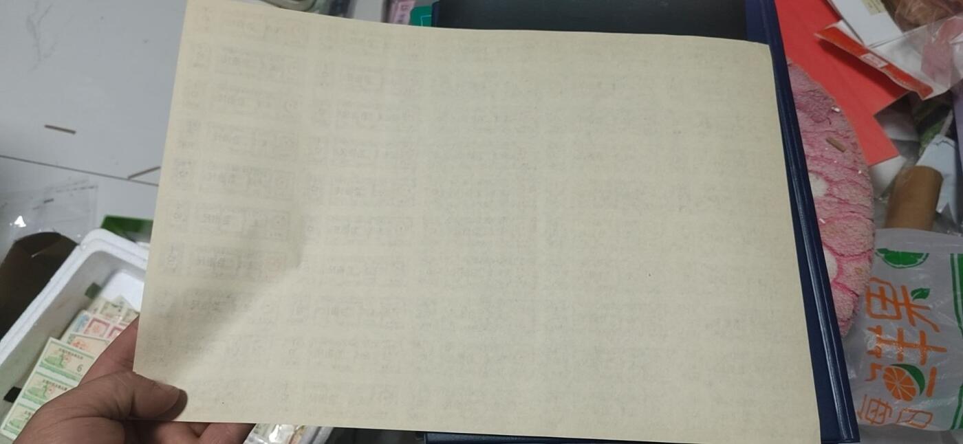 票证拍场，都是整版或者联票 🔥🔥双文字🔥🔥内蒙古自治区布票🔥🔥内蒙古自治区布票票整版50联张，1984年，面值拾市尺，蒙汉双文字，品相不错，非常少见，整版票幅比较大，