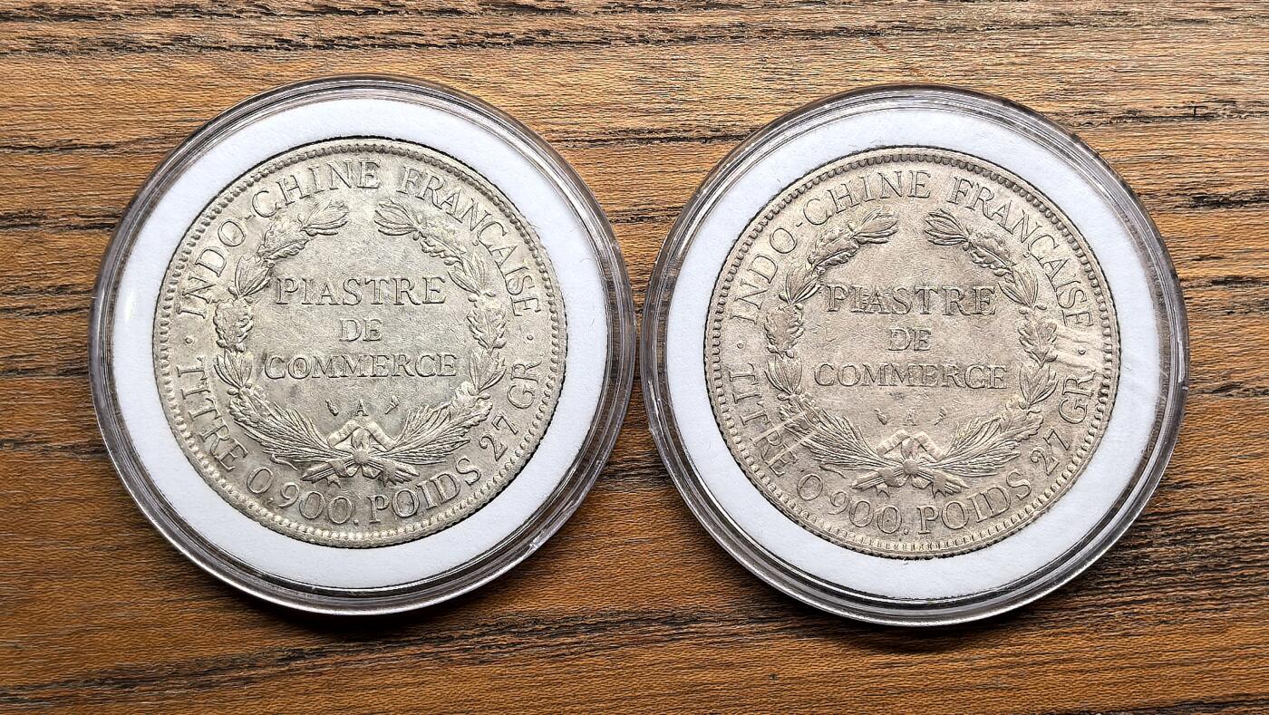 凡希社世界钱币微拍第二百九十五期 1906/1926座洋两枚美品