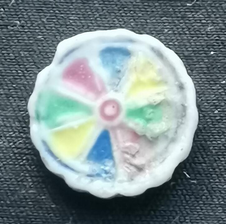 南洋钱币志鉴定暹罗瓷币专场  花/彩色拼板　验证编号33028328
