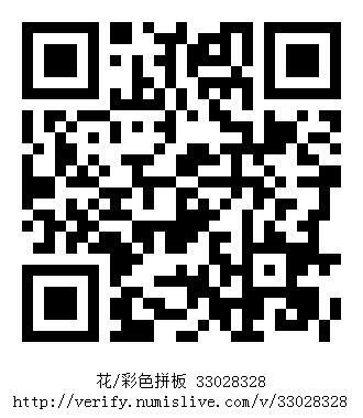 南洋钱币志鉴定暹罗瓷币专场  花/彩色拼板　验证编号33028328