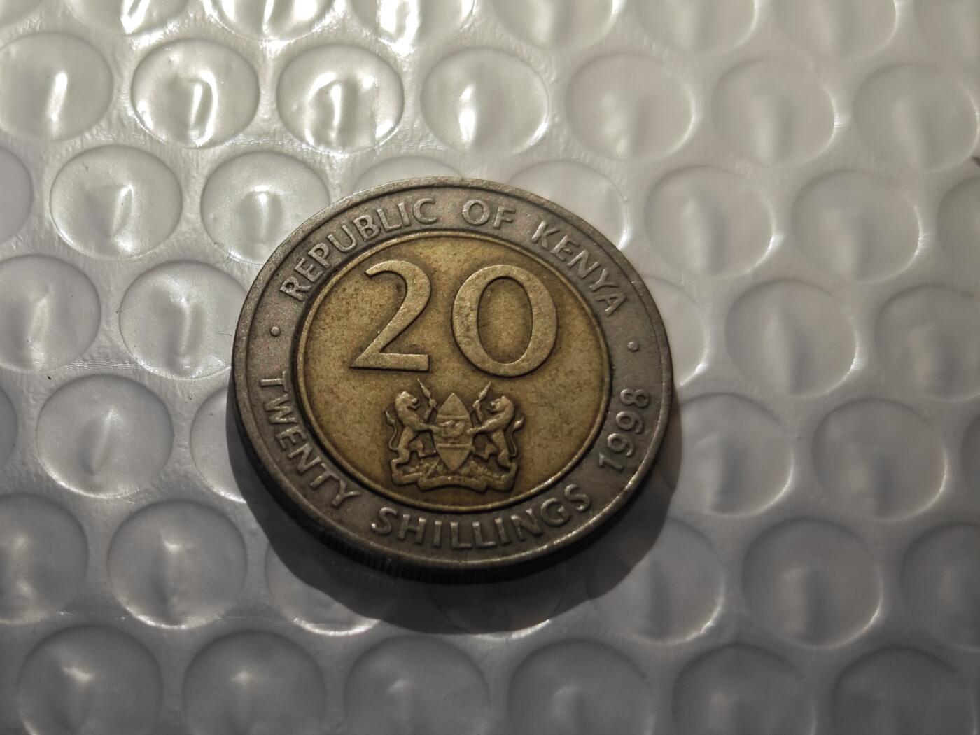 小小杂货铺26期 满五十包邮  可暂存  一元佣金 肯尼亚二十先令