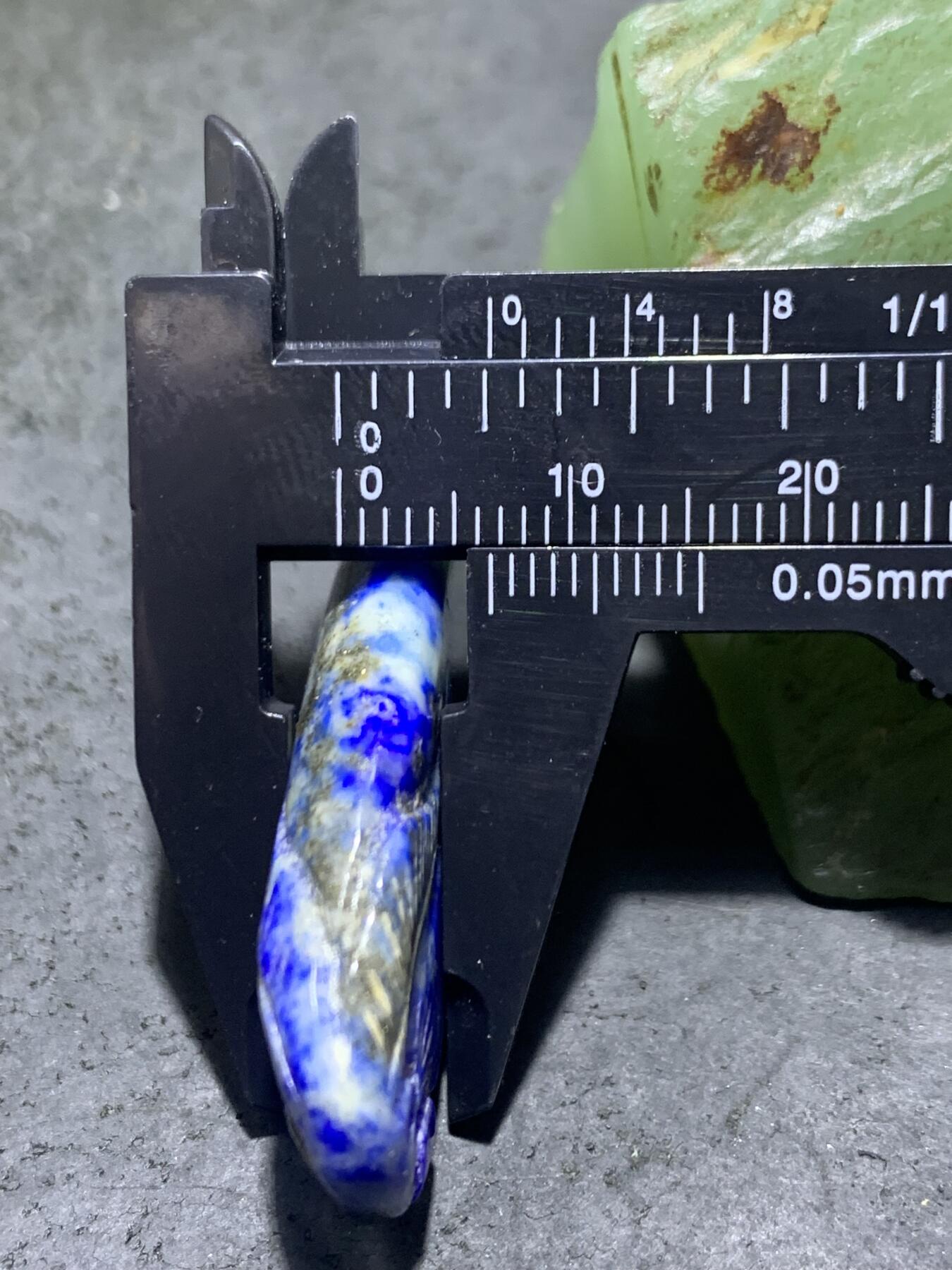 仅此一颗，精美藏传蓝玉髓龟甲天珠一颗，