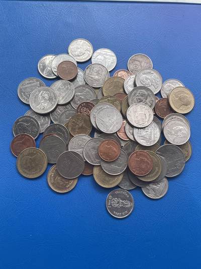 金银花邮币世界各国专场12 无佣金 - 各类泰铢80枚